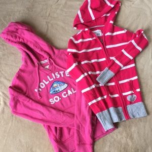Lot of 2 hoodies - Hollister & Aeropostale hoodies